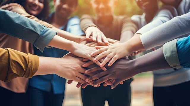 Hands joined in unity — the bayanihan spirit behind PCCC